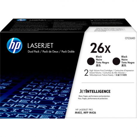 Toner HP CF226XD 26X nero conf. doppia