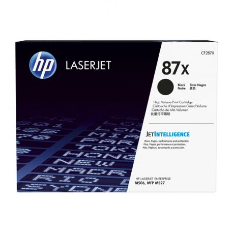 Toner HP Laserjet CF287X 87X 18K nero