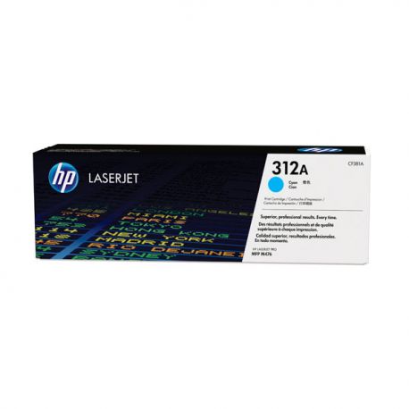 Toner HP CF381A 312A 2,7K ciano M476