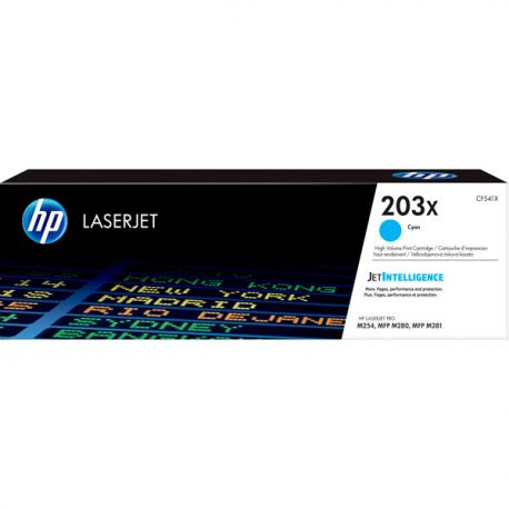 Toner HP CF541X Laserjet M254 N.203X 2,5K ciano