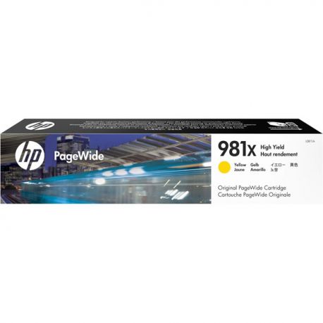 Toner HP PageWide MFP 586 L0R11A 981X giallo