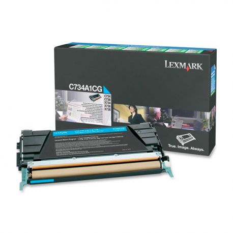 Cartuccia Lexmark C734/736/738 C734A1CG ciano