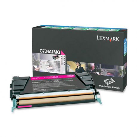 Cartuccia Lexmark C734/736/738 C734A1MG magenta