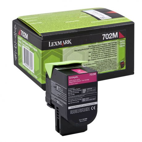 Toner Lexmark 702M magenta CS-310DN 1K 70C20M0