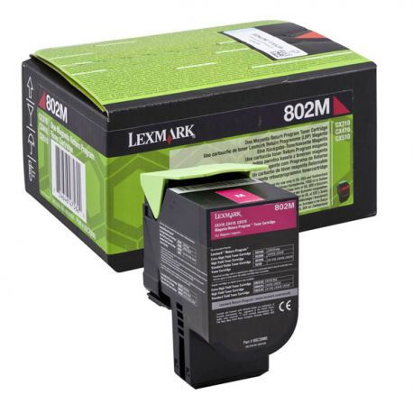 Toner Lexmark 802M magenta CX-410/310 1K