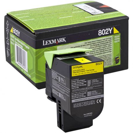 Toner Lexmark 802Y giallo CX-410/310 1K