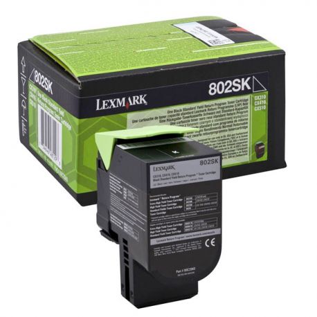 Toner Lexmark 802SK nero CX-310/410/510 2,5K