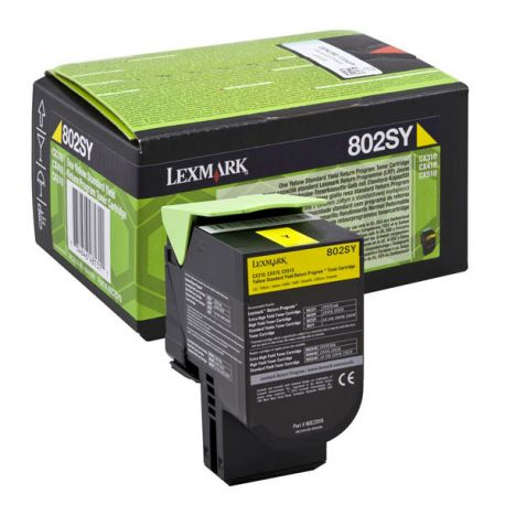 Toner Lexmark 802SC giallo CX-310/410/510 2,5K