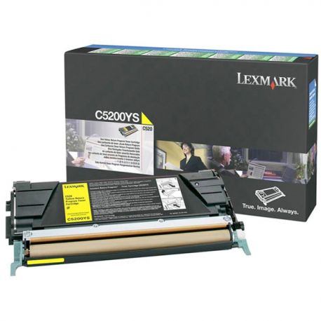 Cartuccia Lexmark C5200YS 1,5K C-530 giallo
