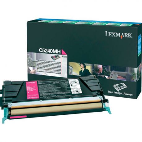 Toner Lexmark C5240MH magenta C-524 5K