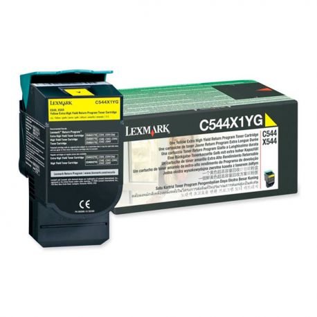 Cartuccia Lexmark C544X1YG giallo C544-X544 4K