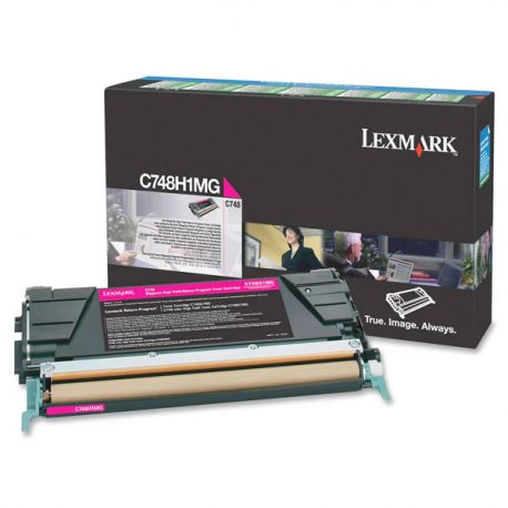 Toner Lexmark C748H1MG C748 magenta
