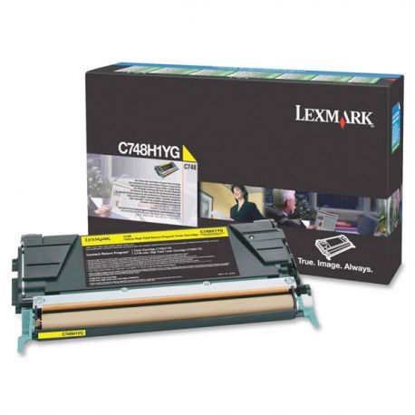 Toner Lexmark C748H1YG C748 giallo