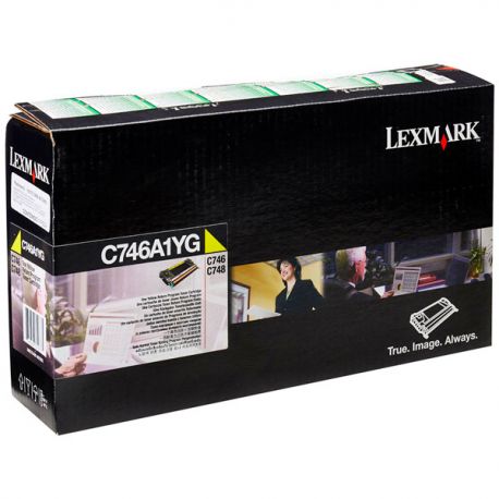 Toner IBM X746A1YG X746- X748 giallo