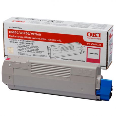 Toner OKI C-5850/5950 magenta 6k