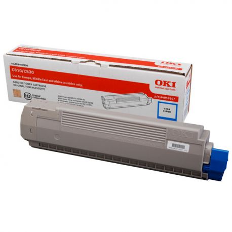 Toner OKI C-810/830 ciano