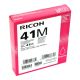 Cartuccia Ricoh GC41M Aficio SG-3110 magenta HC