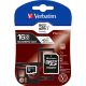 Memoria Micro SDHC 16GB + adattatore SD