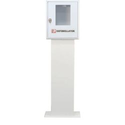 Piantana per teca Visio acciaio 15x25x100cm