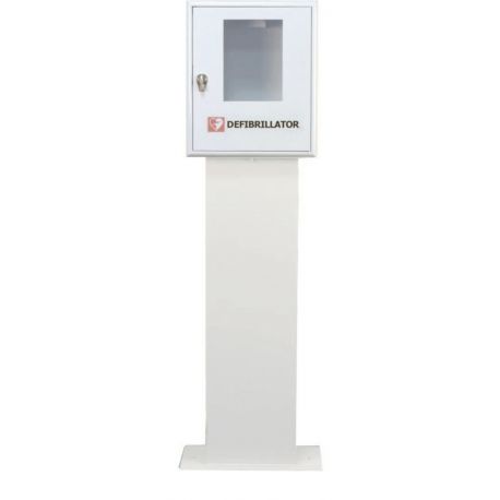 Piantana per teca Visio acciaio 15x25x100cm