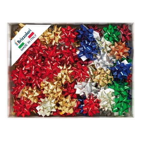 Coccarde ades. diam. 5cm cf.100pz assort.