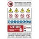 CARTELLO POLIONDA 67X100CM CANTIERE MULTISIMBOLO