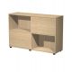 Libreria Teris 2 ante scorr. 120x35x79h rov/rov