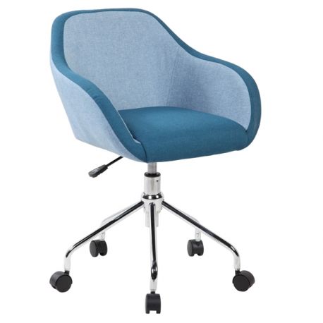 Poltrona attesa COLUMBUS blu