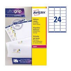 ETICHETTE ULTRAGRIP L7159-15 MM 63,5X33,9