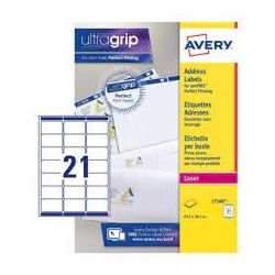 ETICHETTE ULTRAGRIP L7160-15 MM 63,5X38,1