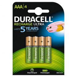 Pile ricaricabili Duracell HR3 cf.4pz ministilo