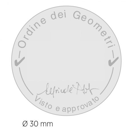 TIMBRO PRINTER PR.R12 DIAM. 12