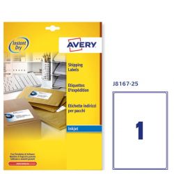 Etichette Avery J8167 210x297 25et./25fg