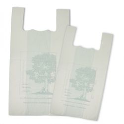 Shoppers 22X40cm 6+6cm 18my Mater-Bi cf.500pz