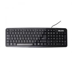 Tastiera Nilox Keyboard KT50U Usb Black
