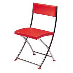 Sedia attesa ETA richiudibile rosso