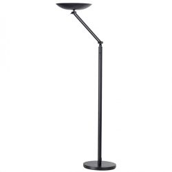 Lampada da terra Led Varialux articolata nero