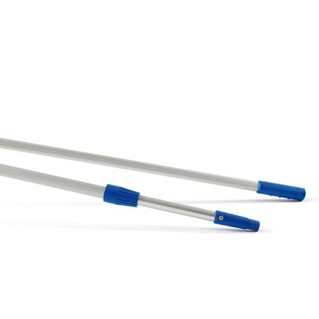 Asta telescopica in alluminio 2,5mt a vite