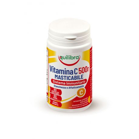 INTEGRATORE VIT.C 500MG MASTIC. 60X14GR EQUILIBRA