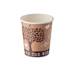 1000 TAPPO IN PS NERO PER BICCHIERE DA 290ML LEONE