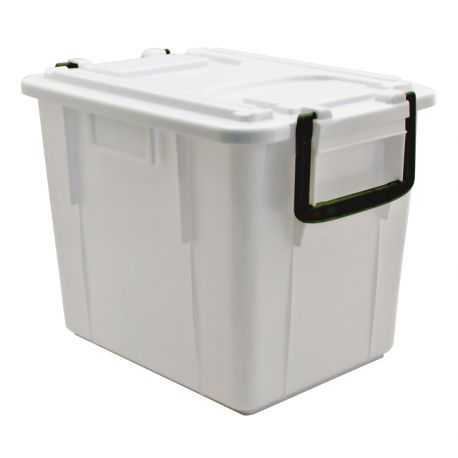 CONTENITORE CON COPERCHIO 40LT BIANCO FOODBOX