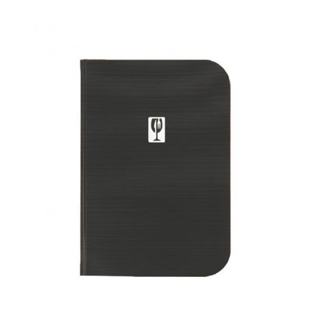 PORTA MENU' A4-31,5X24CM NERO ESSENTIAL