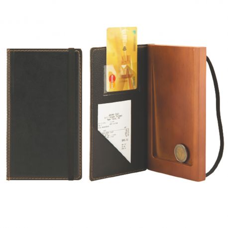 PORTA CONTO IN LEGNO E SIMILPELLE TRENDY SECURIT