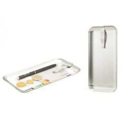 PORTA CONTO IN METALLO 28,5X9CM CON FERMAGLIO