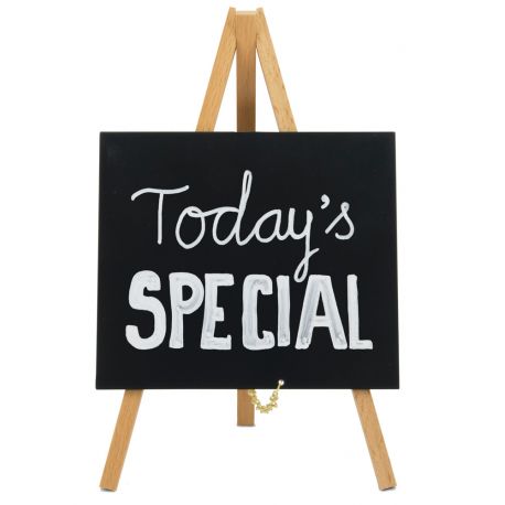 MINI LAVAGNA CON CAVALLETTO FAGGIO 244X15CM SECURI