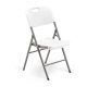 SEDIA PIEGHEVOLE IN HDPE BIANCO HORECA