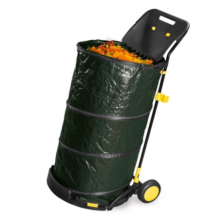 CARRELLO RACCOGLIFOGLIE POP-UP 150LT
