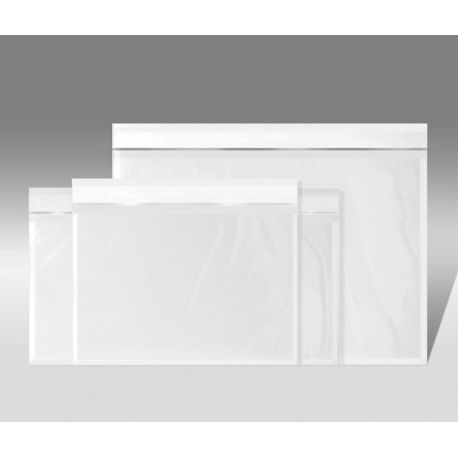 Buste portadocumenti adesive 16x22cm cf.1000pz neutre