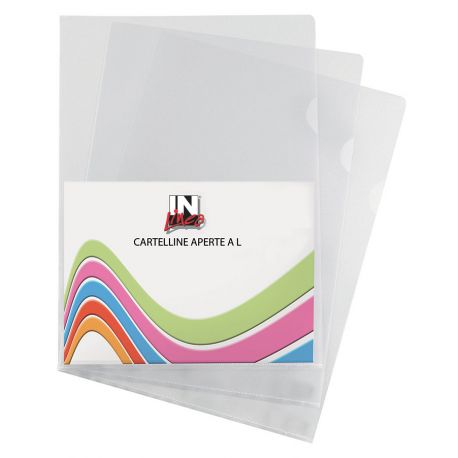 Buste ppl "L" 23X32 cf.50pz InLinea medio spessore antiriflesso