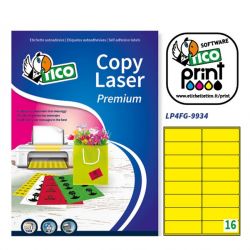 Etich Copy giallo fluo 99x34 70fg 16et.